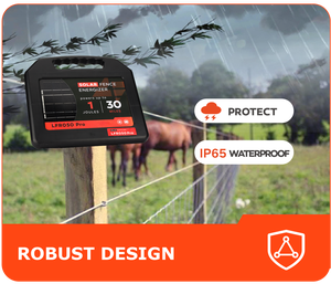 Energizador de Cerca Eléctrica Solar para Granja, 12V, Impermeable, de Alta Eficiencia, con Diseño Ecológico, Alcance Efectivo de 20 Millas - Product Image 3