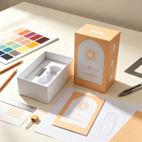Caja Rígida Magnética con Logotipo Personalizado al por Mayor para Empaque de Instrumentos de Belleza, Fabricante de Cajas de Cartón de Lujo con Cierre