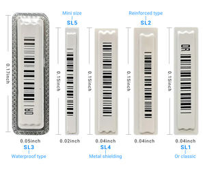 ملصقات أمان مخصصة لمكافحة السرقة في المتاجر الكبرى بنظام AM EAS بتردد 58 كيلوهرتز لمحلات الكتب - Product Image 1