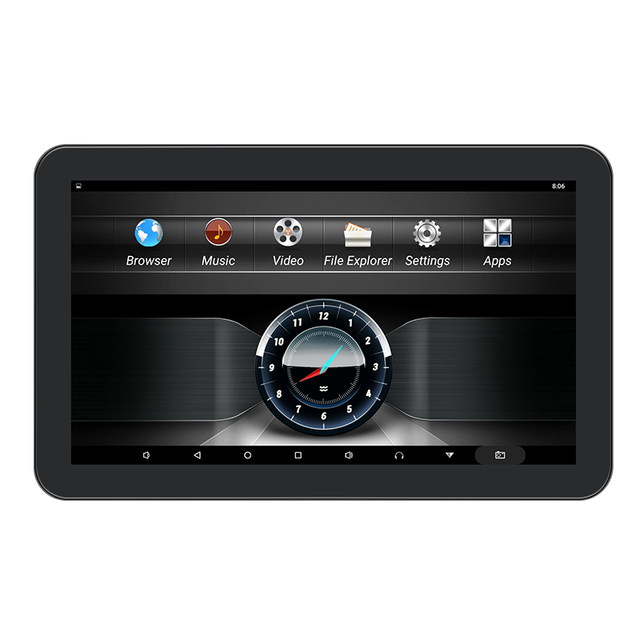10.1 Inch Universal Car Rear Seat Dvd Android Headrest Monitor Touch  Entertainment System