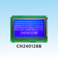 CH240128B 240X128 COB Modul Tampilan LCD Monokrom 240128 Layar LCD Matriks Titik Grafis RA8806 Perpustakaan Font ChuanHangDisplay