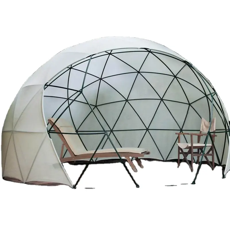 ホットセール簡単セットアップ3.6直径TPUガーデン温室屋外バブル広告インフレータブルクリアドームエアテントグランピングテント