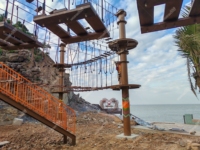 Fabricant de parcours de cordes d'aventure en plein air en plastique durable et respectueux de l'environnement sur mesure |   Conception Gratuite & Solutions Complètes