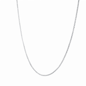 Elegant Octagonal Box White Pt950 Fine Link <b>Chain</b> Necklace Unisex Daily Wear Gift Luxury Platinum Jewelry - Product Image 3