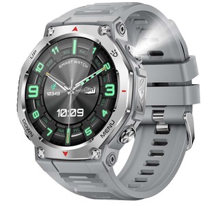 <span class=keywords><strong>Smartwatch</strong></span> VALDUS VD47 <span class=keywords><strong>PRO</strong></span> con Monitoraggio della Frequenza Cardiaca e Ossigeno nel Sangue, Supporto Luce UV, Luce Intensa e Torcia - Product Image 2