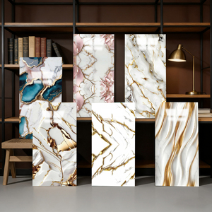 Fonjue 2026 Pola Ubin Dinding PVC Modern Baru, Pemasangan Mudah Tempel Lepas, Tahan Air, Perekat Sendiri, Marmer 3D Busa Dinding - Product Image 5