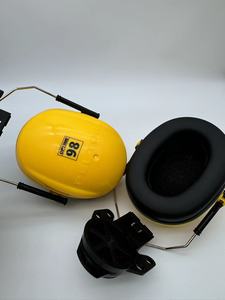 H9P3E個人用保護イヤーマフ安全ヘルメット取り付けイヤーマフノイズリダクションイヤリング保護 - Product Image 3