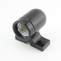 Support de lampe en porcelaine rétro Keruida Noir Support d'ampoule E27 pour luminaire suspendu au plafond ou applique murale