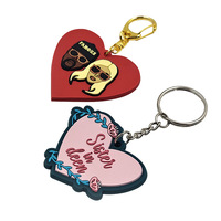 Porte-clés personnalisé en PVC, porte-clés découpé sur mesure avec logo, porte-clés en silicone étanche pour promotion et cadeau