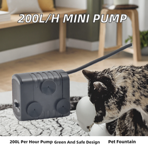 Pompe DC ALMANE à bas prix 200L/h 3W en plastique écologique pour fontaine à eau pour animaux de compagnie et mini-rocherie - Product Image 3