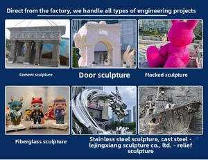 Scultura di Cavallo Geometrica in Vetroresina Personalizzata di Grandi Dimensioni per Parchi Divertimento, Centri Commerciali e Decorazioni Pubbliche - Product Image 6