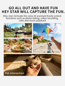CY03 Ai ChatGPT 800W Camera Smart <strong>Glasses</strong> with Real-time Translation First-person Perspective Shooting <strong>Bluetooth</strong> Call Eye <strong>Glass</strong> - Product Image 3