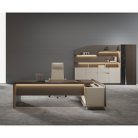 Haute qualité luxe patron PDG bureau Table d'ordinateur haut de gamme Simple président président mobilier de bureau bureau exécutif bureau