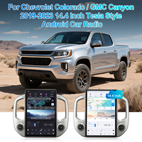 Autoradio multimédia Android NaviHua avec écran, Carplay et navigation, compatible avec GMC Canyon Chevrolet Colorado 2019-2023