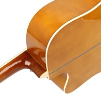 Guitare acoustique Deviser Guitar Factory L-806, service OEM, épicéa, cutaway, 41 pouces, fabriquée en Chine