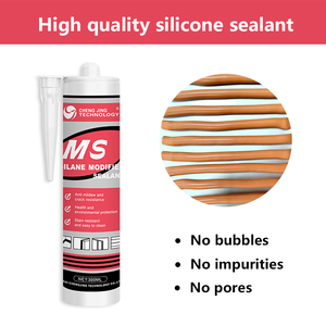 Colle liquide <span class=keywords><strong>SBS</strong></span> OEM CHENGJING 300ml, mastic hybride cristallin, résine polyuréthane transparente à faible module modifiée au silane pour le travail du bois dur - Product Image 5