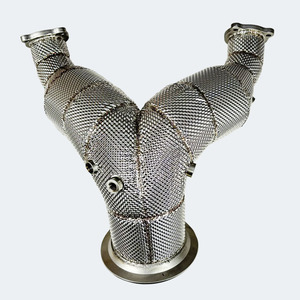 Tubo De Água De Catálise Ternário Duplo para Peças De Motor Audi S5 3.0T Produto - Product Image 5