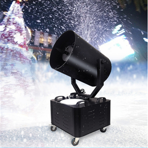 Nueva llegada 3000W cabeza móvil LED etapa luz 90 grados Jet espuma nieve cañón máquina focos para fiestas de Navidad - Product Image 3