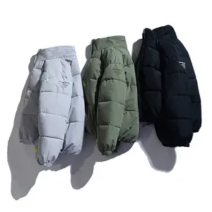 2021 Puffer Jacket for Men and Women Stylish Loose Outer Wear Winter Coat with Polyester Filling Drop Shipping Puffer Coat