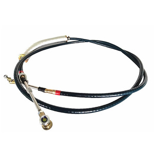 Tige de commande flexible en métal gris, noir, rouge, vert pour moto – Remplacement et réparation - Product Image 1