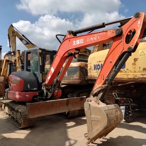 Mini-excavatrice KX163-5 d'occasion, utilisée à Shanghai, fabriquée au Japon, moteur/pompe/moteur électrique 6 tonnes, 2016-2023 - Product Image 3
