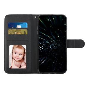Étui de téléphone en cuir à texture de veau avec boucle et coutures, 171 mm, pour Redmi 15C 5G / 4G Global – Vente en gros - Product Image 4