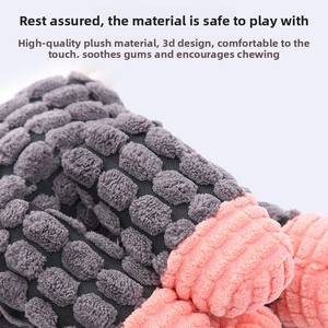 Juguete de Peluche Interactivo e Indestructible para Masticar y Limpiar los Dientes para Perros - Product Image 2