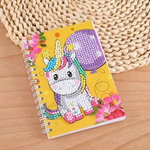 5D diamant peinture Kit cahier arc-en-ciel <span class=keywords><strong>cheval</strong></span> petite taille étudiant étude fournitures diamant peinture - Product Image 1