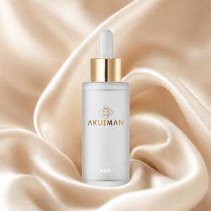 Ready to Ship 30ml Empty Frosted <b>Glass</b> Dropper Bottle Gold Aluminium Cap for Face Oil Foundation Serum - Product Image 1