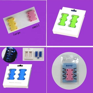 <span class=keywords><strong>Lacci</strong></span> <span class=keywords><strong>Elastici</strong></span> Piatti Senza Nodi da 8mm <span class=keywords><strong>con</strong></span> Nuova Chiusura Magnetica a Motivo Decorativo - Product Image 2