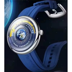 Montre à quartz pour homme Mark Fairwhale 5700, design unique, mode créative, étanche, avec aiguilles planètes, bracelet silicone, montre de luxe pour homme, Reloj - Product Image 4