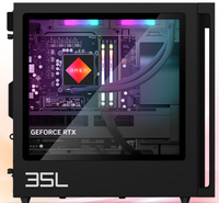 Ordinateur de jeu de bureau Esports refroidi par eau LCD U7K 32G 2TSSD RTX5080 Alimentation 1000W HPS OMEN