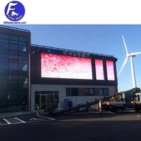 Pantalla LED para Centro Comercial, Pantalla Digital para Publicidad en Atrios, Pantalla HD de Gran Altura para Rascacielos, Dispositivo de Visualización de TV
