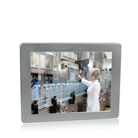 PC industriel tactile étanche IP67 de 12,1 pouces, ordinateur sans ventilateur Intel J1900 pour la fabrication intelligente
