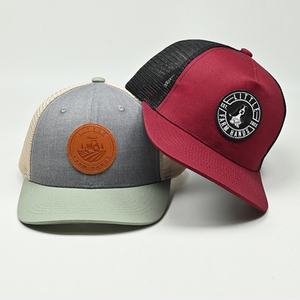 Casquette de camionneur unisexe personnalisée en polyester avec logo frontal, style Richardson 112, en maille sportive, performance Y2K, pour fabricant OEM - Product Image 3