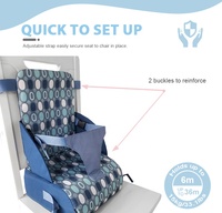 Sièges rehausseurs pour bébé pour la localisation Siège rehausseur pour bébé pour chaise de salle à manger Siège rehausseur rembourré Chaise haute