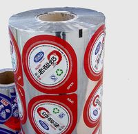 YIYANG — rouleau de Film stratifié en aluminium pour bouteille imprimée, g, couvercle en aluminium pour emballage alimentaire, pour tasse de yaourt