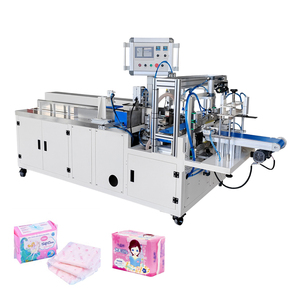 Máquina Empacadora <span class=keywords><strong>de</strong></span> Toallas Sanitarias (6-10 Piezas/Bolsa) para Productos <span class=keywords><strong>de</strong></span> Higiene Femenina con Molde <span class=keywords><strong>de</strong></span> Succión y Formación Neumática <span class=keywords><strong>de</strong></span> Esquinas - Product Image 1