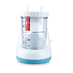Mejor máquina portátil de succión de flema H003C 1100 ml con manómetro para uso doméstico en ancianos y niños - Product Image 2