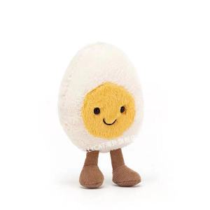 Búp bê trứng nhẹ nhàng món quà dễ thương và đồ chơi nghi binh đồ chơi sang trọng trứng luộc dễ thương trẻ em - Product Image 1