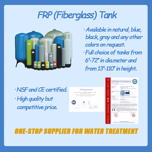 Industrial Water Treatment <strong>FRP</strong> Pressure <strong>Vessel</strong> and Filter for Water Softener 150psi <strong>2472</strong> - Product Image 3