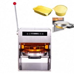 Aluminum <b>Container</b> Sealing Machine for Different Sizes of Packaging Sealing Food <b>Container</b> Machine for Dining Hall Water Soup - Product Image 5