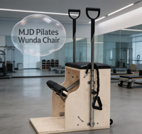 Chaise Wunda Pilates Standard Industrielle MJD – Appareil de Fitness Robuste pour Chaînes d'Entreprises et Projets de Modernisation à Grande Échelle
