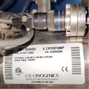 ปั๊มแช่แข็ง Cti Cryogenic รุ่น 8116217G002 ปั๊มส่งถ่ายก๊าซสแตนเลสแบบท่อ ใช้แล้ว ถอดประกอบแล้ว - Product Image 3