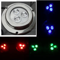 Iluminación Subacuática Yuefa, Gran Venta, RGBW, DC12V, Luz LED Subacuática de 9W, Luces LED Impermeables para Barcos