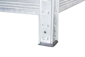 多目的組織および保管用5層高鋼棚ユニット調整可能ラミネート金属保管ユーティリティラック - Product Image 3