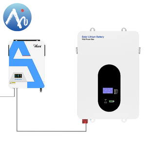 10kWh <b>48V</b> 200Ah LiFePO4 Lithium Ion Solar <b>Battery</b> With CE Certification and IP54 Waterproof for Home Energy Storage System AN-LP - Product Image 1