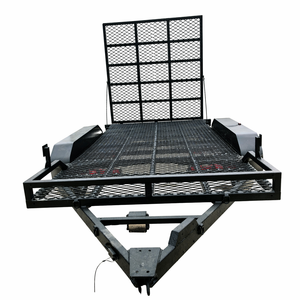 Remorque artisanale à deux essieux avec suspension indépendante, plateau sur mesure - Product Image 4