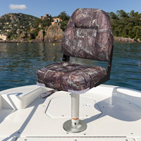 Siège de bateau pliable imperméable de haute qualité en gros, logo personnalisé, camouflage, siège de bateau marin