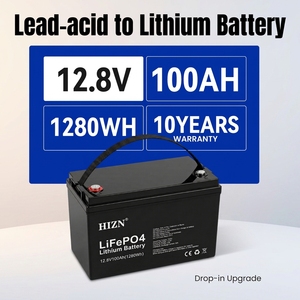 A级深循环Lifepo4电池动力电池12.8V 100Ah Lifepo4锂电池 - Product Image 1